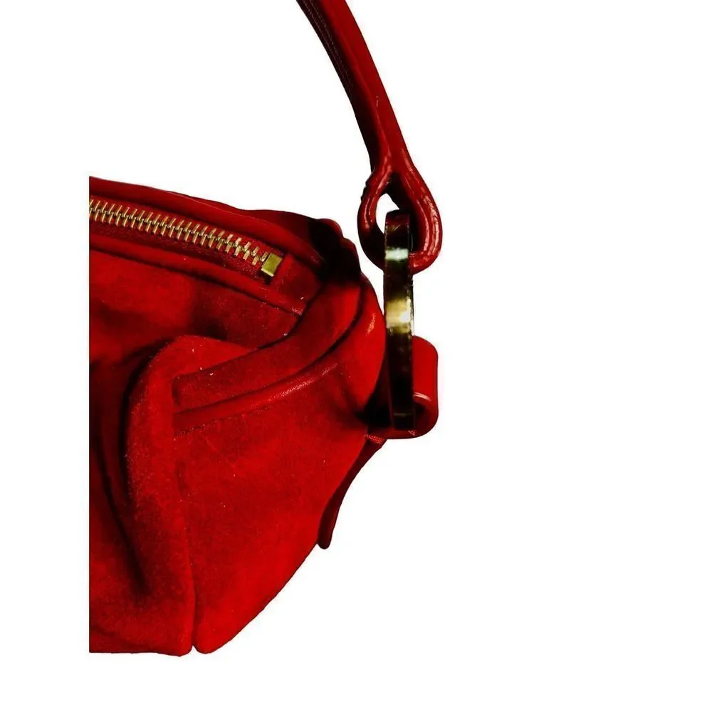 Anne Klein- Suede handbag